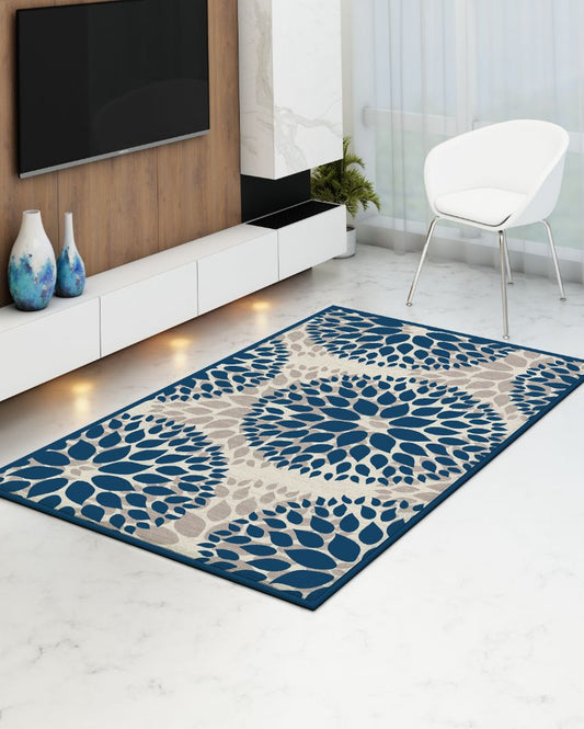 Living Elegance Premium Anti Slip Printed Carpet | 5 x 3 ft