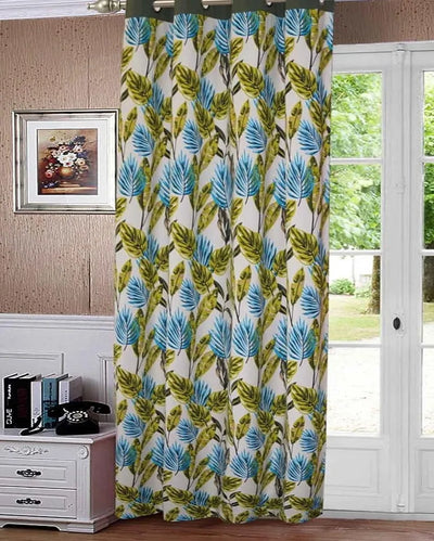 Printed Cotton Door Curtain | 7 ft