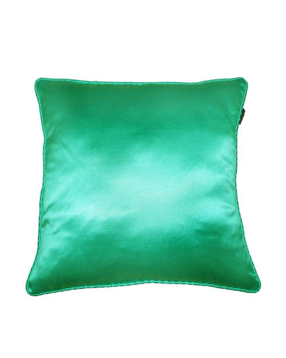 Solid Satin Cushion Covers | Set of 2 | 16 x 16 inches