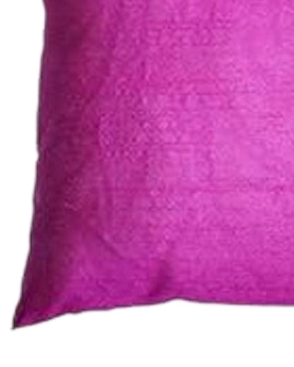 Simple Faux Silk Polyester Cushion Covers | Set Of 10 | 16 x 16 inches