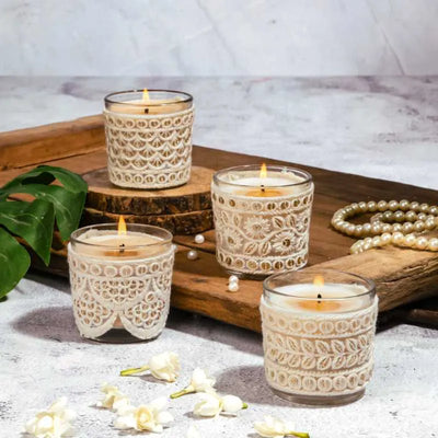 Mehfil | Scented Votive Candles | Set Of 4 Default Title