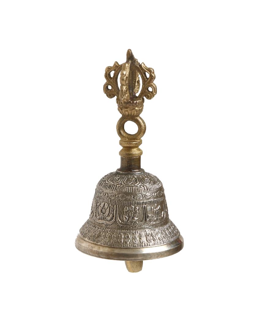 Dorjee Design Brass Hand Bell