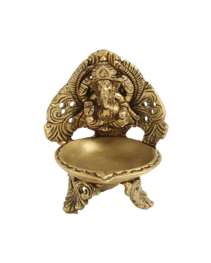 Lakshmi Ganesha Diyas Set