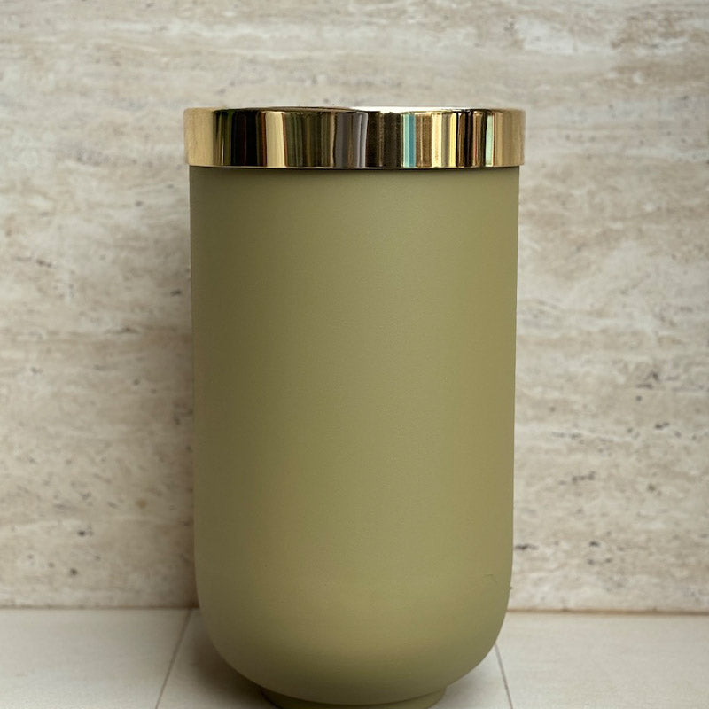 Elegance Touch Minsk Stylish Planter Olive Green