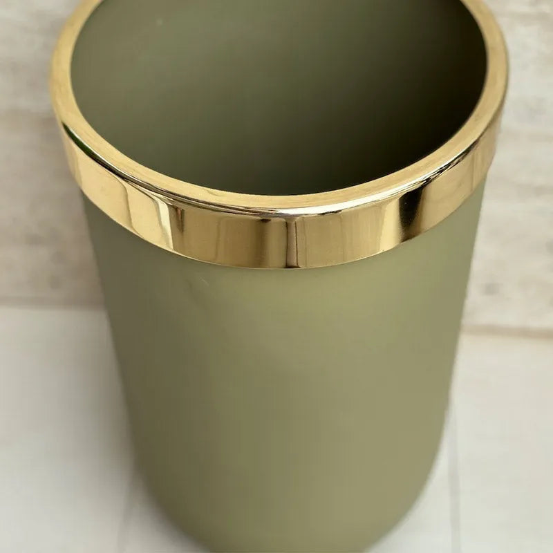 Elegance Touch Minsk Stylish Planter Olive Green