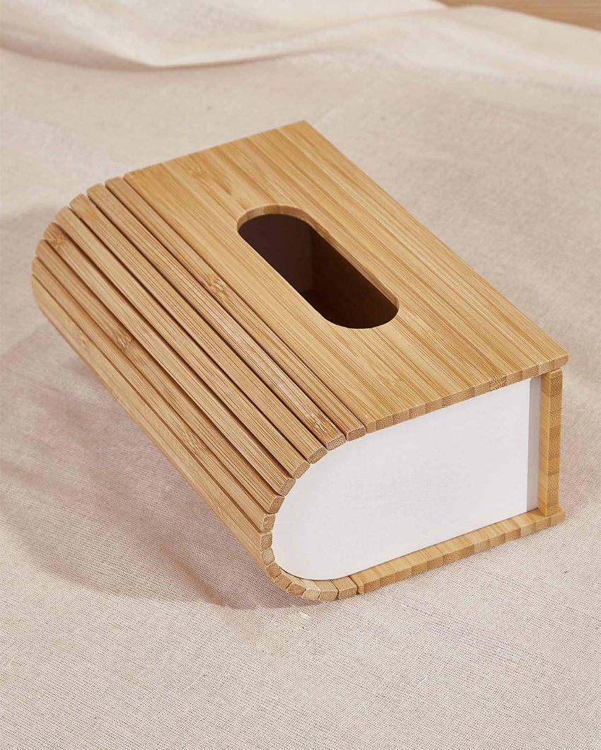 Wooden Magnetic Wooden Tissue Box | 7 x 6 x 3 inches