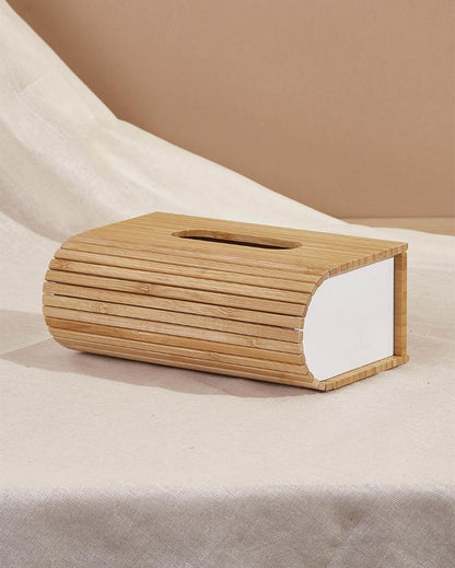 Wooden Magnetic Wooden Tissue Box | 7 x 6 x 3 inches