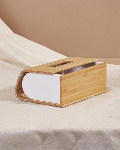 Wooden Magnetic Wooden Tissue Box | 7 x 6 x 3 inches