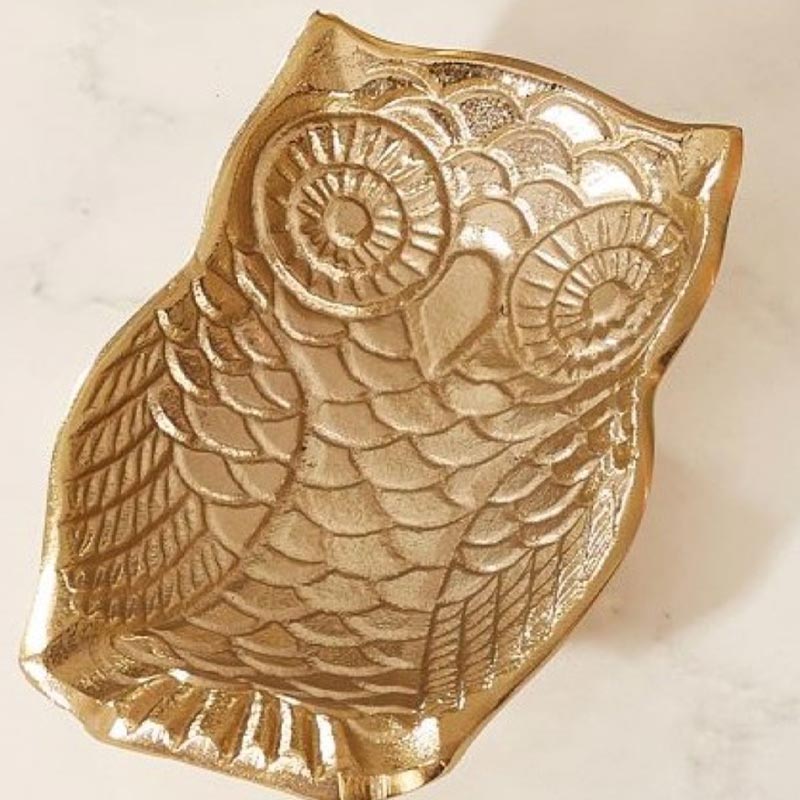 Stylish Luxe Owl Trinket Tray Default