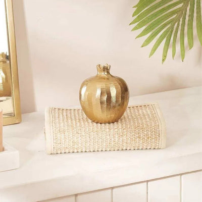 Beautiful Golden Anar Vase | Gold