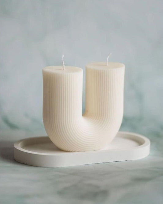 Valley Candles | Set Of 2 White