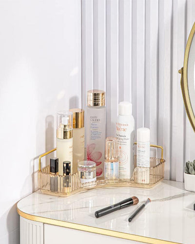 Corner Cosmetic Storage Plastic Rack