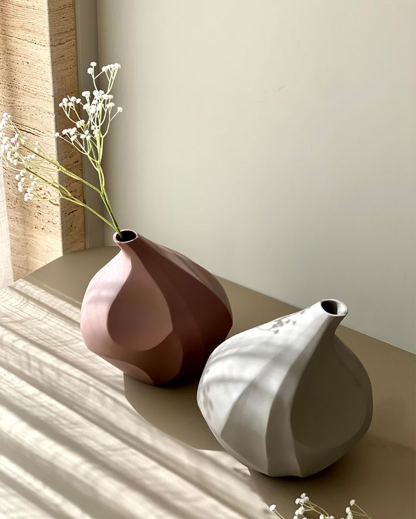 Modern Elegance Amphora Abstract Vase