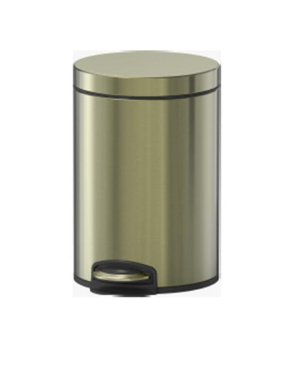 Golden Dune Metallic Dustbin