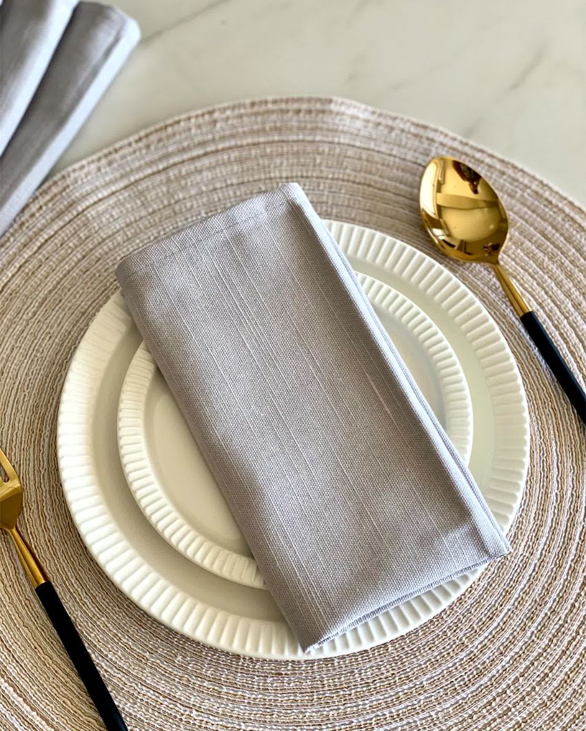 Table Napkins A Touch of Style | Beige | Set of 6