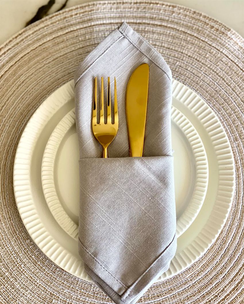 Table Napkins A Touch of Style | Beige | Set of 6