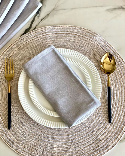 Table Napkins A Touch of Style | Beige | Set of 6