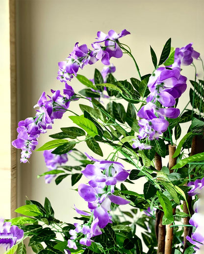 Elegant Sweet Pea Plant Artificial Tall Plant Without Pot | 5 Feet