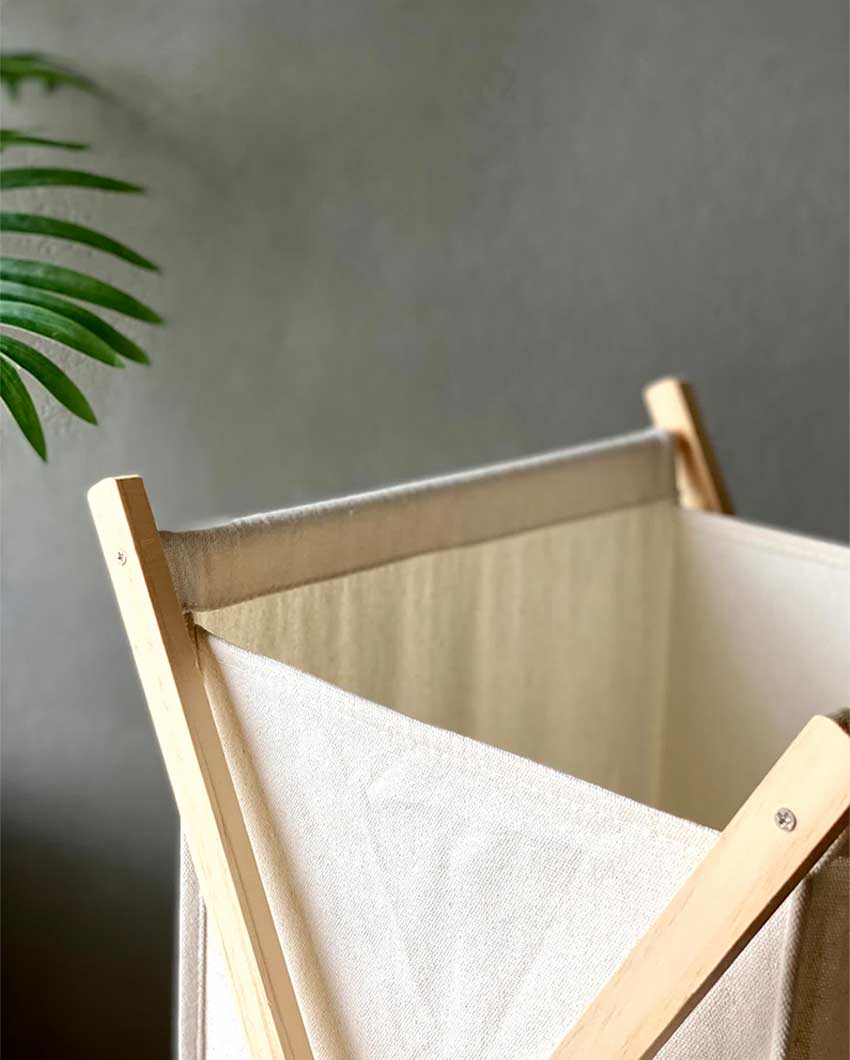 Modern Foldable Laundry Basket with Ample Space | 15 x 25 inches