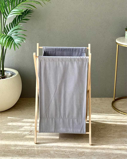 Modern Foldable Laundry Basket with Ample Space | 15 x 25 inches