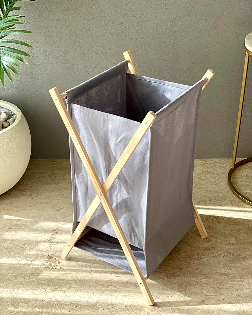 Modern Foldable Laundry Basket with Ample Space | 15 x 25 inches