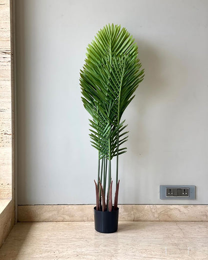 The Allure of Artificial Palm Plant Without Pot | Green | 4 Feet