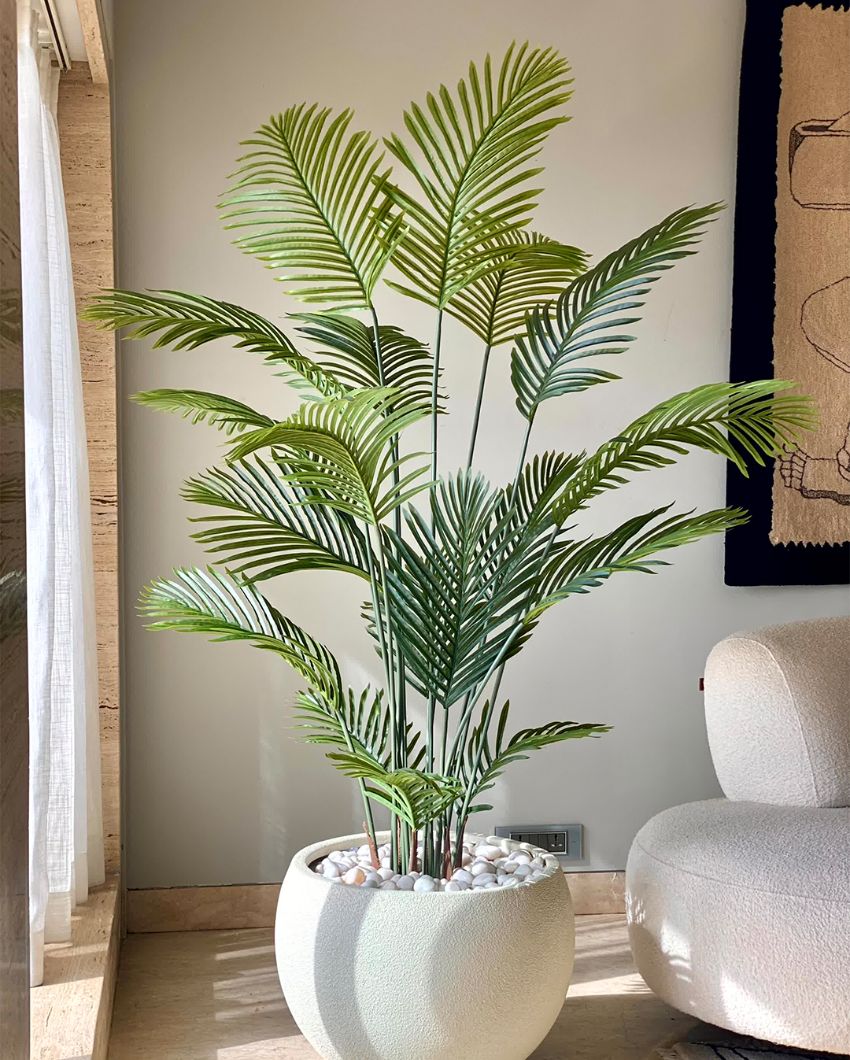 Sustainable Living with Artificial Palm Plant Without Pot | 6 Feet