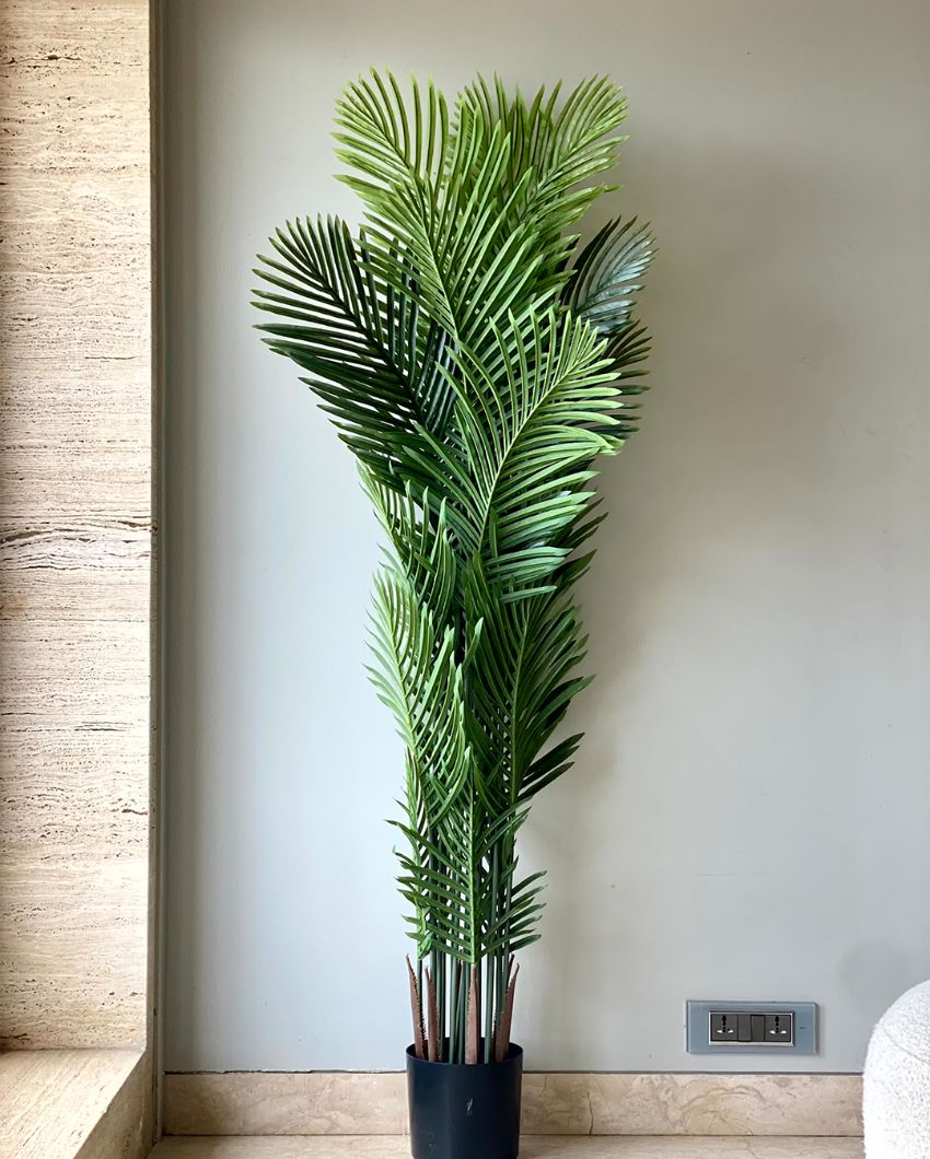 Sustainable Living with Artificial Palm Plant Without Pot | 6 Feet