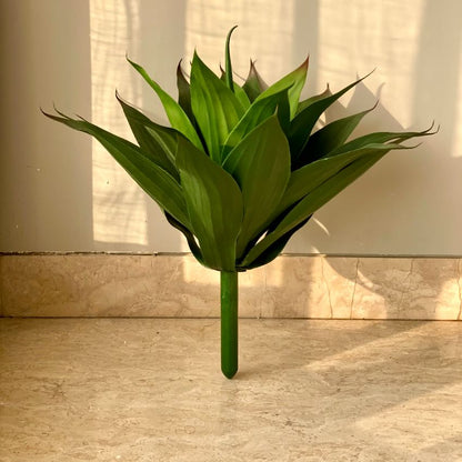 Artificial Green Luxe Agave Plant Without Pot | 12 x 13 inches