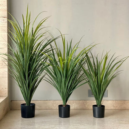 Elegant Design Green Artificial Dragon Plant Without Pot