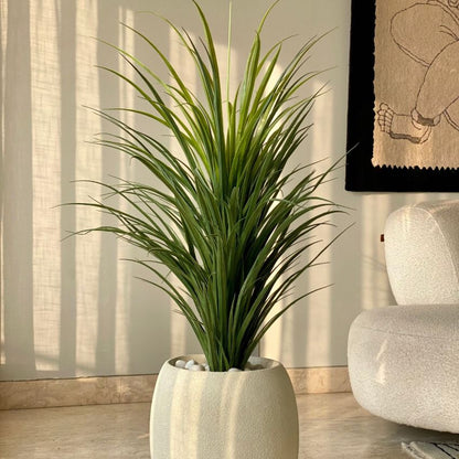 Elegant Design Green Artificial Dragon Plant Without Pot