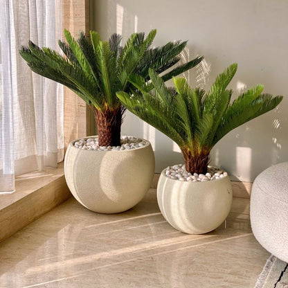 Artificial Green Shade Cycas Plant Without Pot