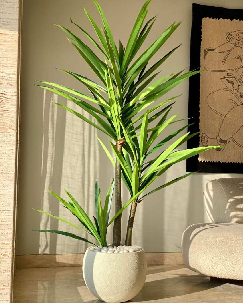 Artificial Yucca Palm Plant | 6 Feet | Pot not included