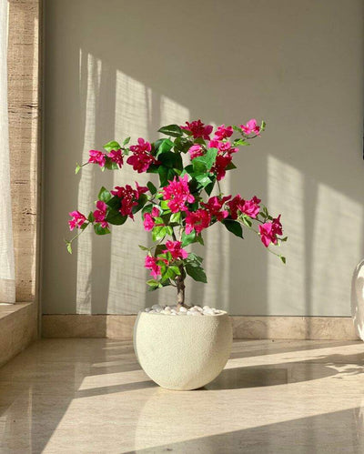 Artificial Cerise Bougainvillea Plant | 3 Feet | Pot not included