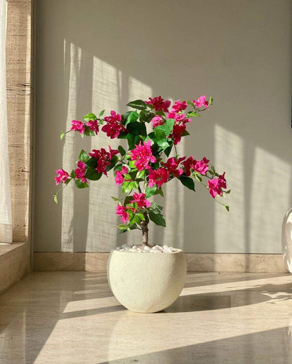 Artificial Cerise Bougainvillea Plant | 3 Feet | Pot not included