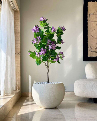 Artificial Lilac Bauhinia Plant | 5 Feet | Pot not included