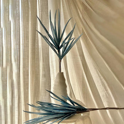 Serene Artificial Blue Ombre Bamboo Stalk Without Vase | 3.3 Feet