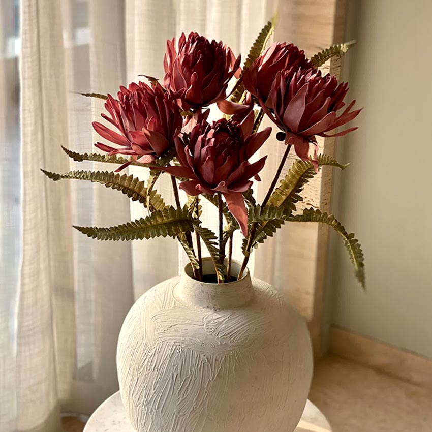 Beautiful Artificial Pink May Portea Stem Without Vase | 2.4 Feet