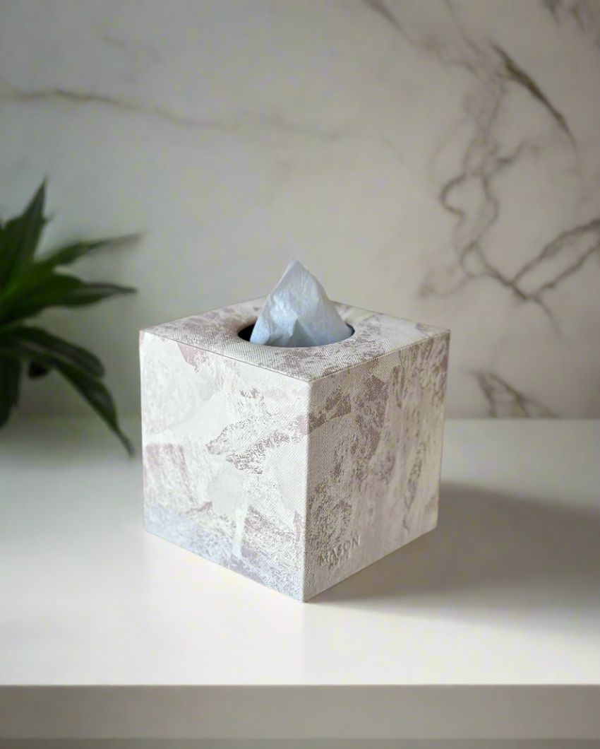 Modern Square Tissue Box Home Essential | 5 x 5 x 5 inches