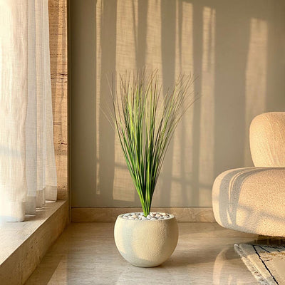Realistic Artificial Lush Grass Bunch Without Pot | 3 Feet