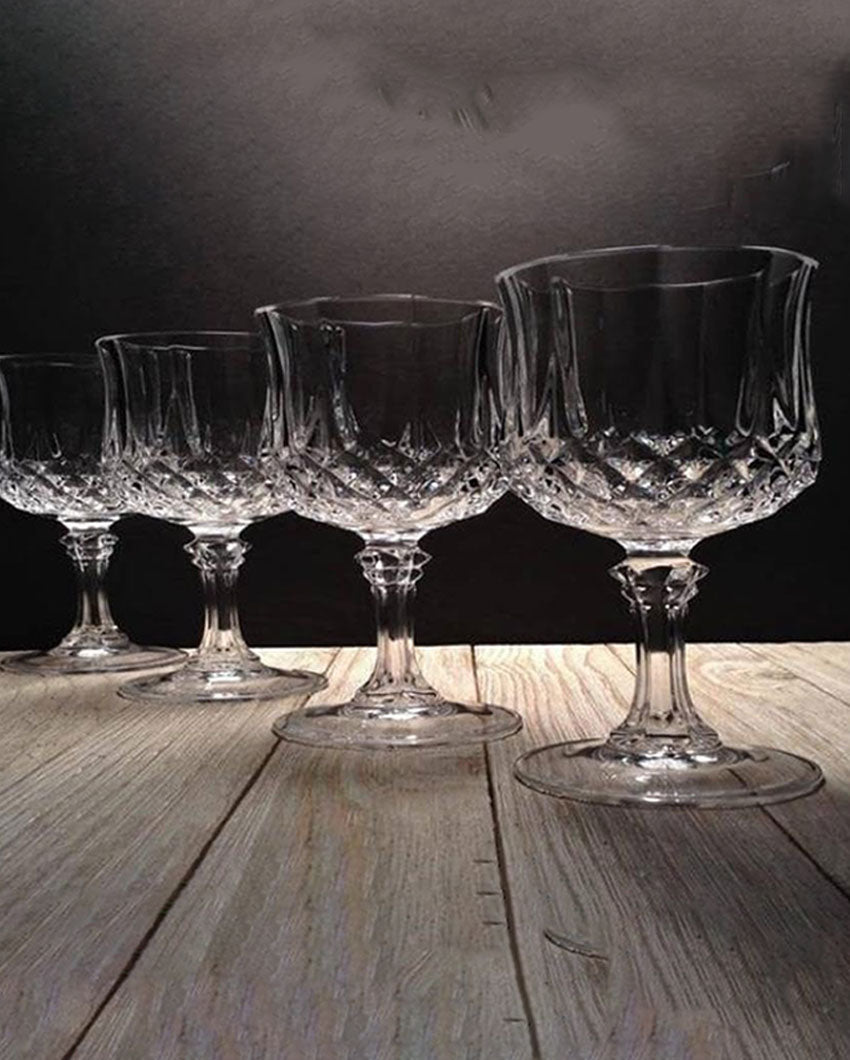 Premium Barware Item Pure Crystal Elegant Wine Glass  | 100ml
