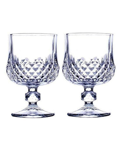 Premium Barware Item Pure Crystal Elegant Wine Glass  | 100ml
