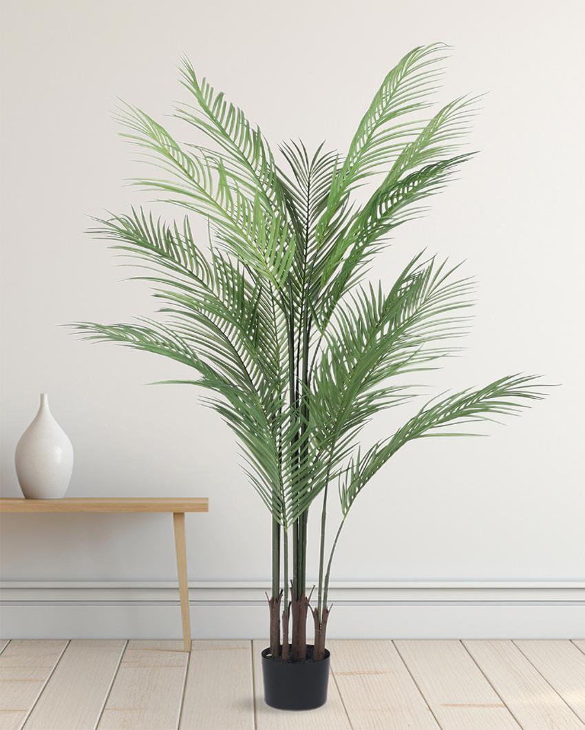 Real Touch Areca Artificial Plant with Black Pot | 2 ft