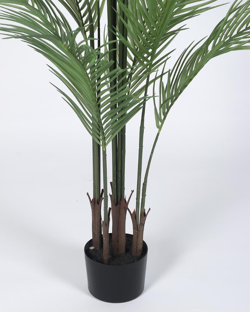 Real Touch Areca Artificial Plant with Black Pot | 2 ft