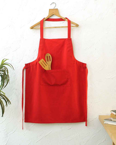 Bakers Edition Red Apron | 23 x 32 inches