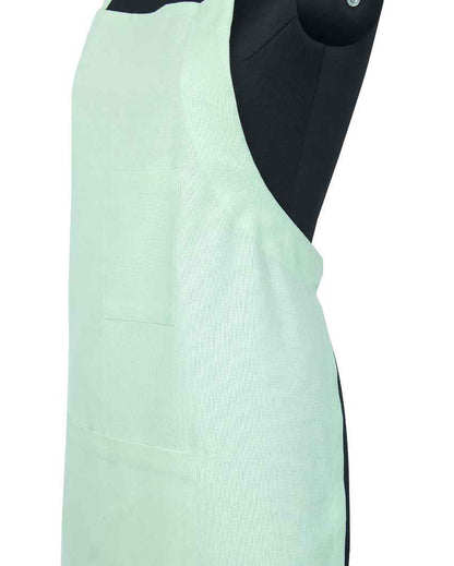 Classic Chef Green Cotton Apron | 23 x 32 inches