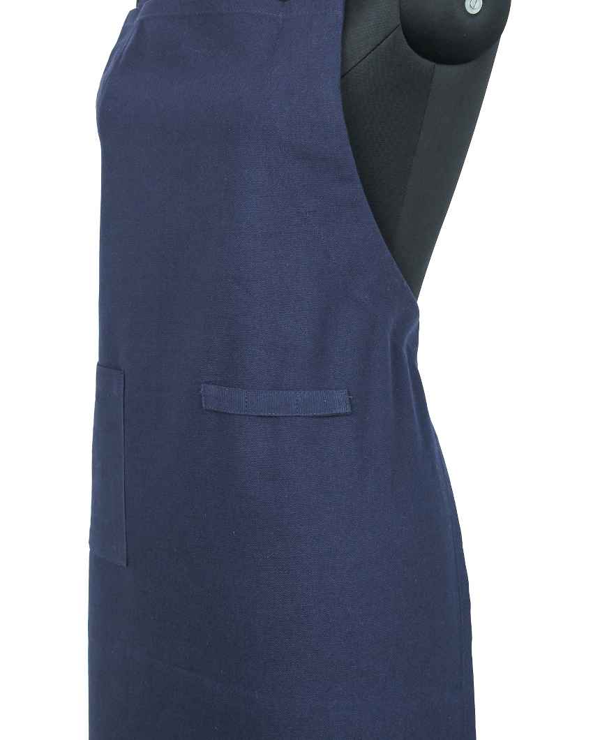 Everyday Dark Blue Durable Apron | 23 x 32 inches