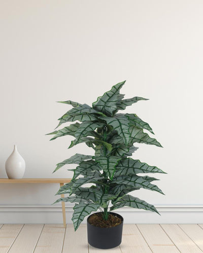 Artificial Plant with Black Pot | 3 ft