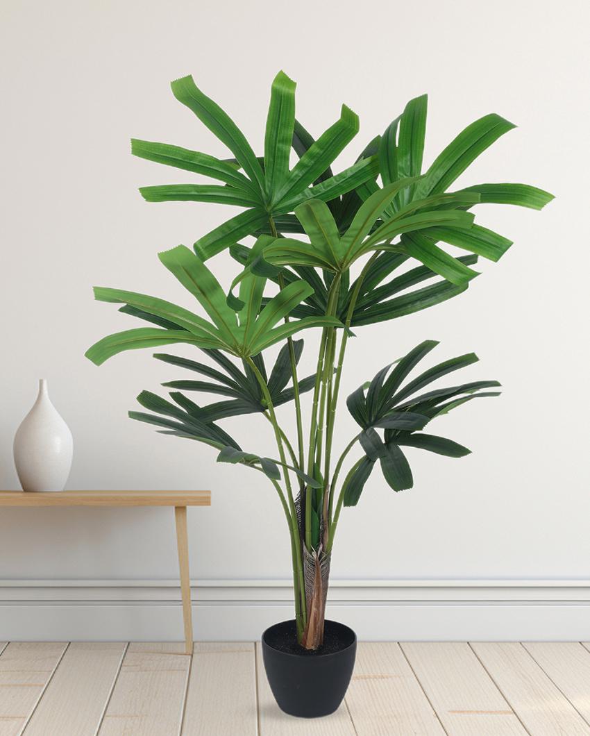 Banana Real Touch Artificial Plant with Black Pot | 4 ft