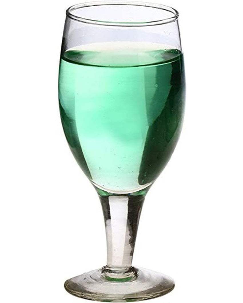 Luminous Dining Experience Transparent Stemmed Wine Glass  | 180ml |  2 x 5 inches